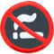 No Smoking emoji on Messenger
